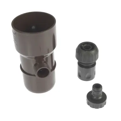 Odzyskiwacz wody deszczowej 63mm brązowy 40109