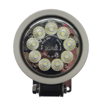 Lampa robocza 5000L rozproszone światło W163 12/70V aluminiowa wodoodporna IP68 9 - LED układ antyzakłuceniowy 40431