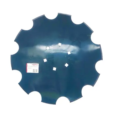Talerz uzębiony FI 460mm grubość 4mm brony talerzowej mocowanie piasta AP21 6 otworów rozstaw śrub mocujących 120mm stal borowa MORGA 40663