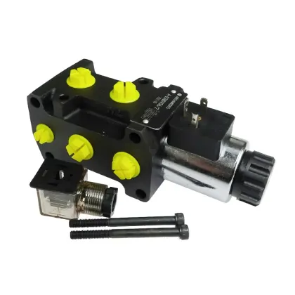 Dzielnik zawór elektrozawór kierunkowy elektromagnetyczny kontroli W-E38DVS6/2 G3/8" 50L ARCHIMEDES 41814