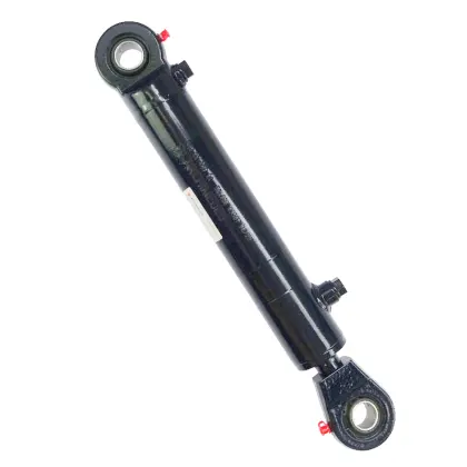 Cylinder hydrauliczny - siłownik dwustronnego działania wspomagania 50x28x200mm (sworzeń 25mm) do pługa Bizon Archimedes 44788