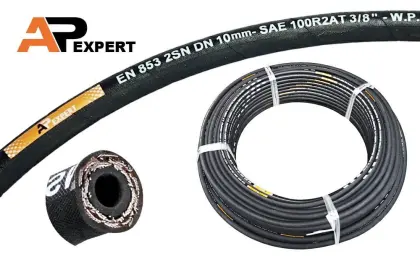 WĄŻ PRZEWÓD HYDRAULICZNY 2SNDN10 HYDR 3/8 AP EXPERT  ROLKA 50MB   ( PRODUKT SPRZEDAWANY NA PEŁNE ROLKI )