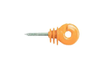 Izolator okrągły FI 5 pomarańczowy /100 szt/ Pomelac 103-010-004-11