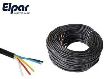 Przewód elektryczny kabel Elpar 5x0,75mm2 1mb YLY-S-5X0,75 1M