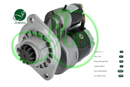 Rozrusznik planetarny JOBS JUBANA 12V 2,7kW do Ursus C-330/C-360 123708003