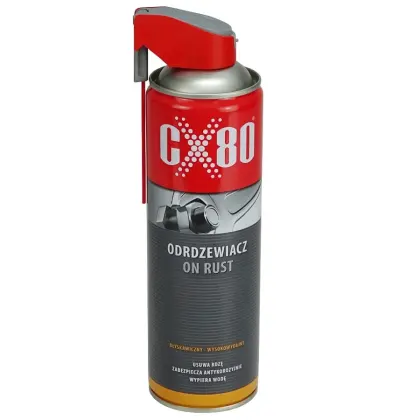 Błyskawiczny, wysokowydajny odrdzewiacz ON Rust 500ml z aplikatorem CX-80 10929