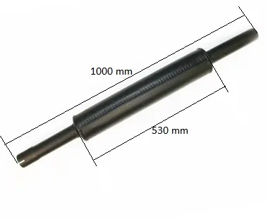 Tłumik malowany 1128mm do ciągnika Ursus C-360 3828