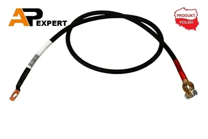 PRZEWÓD ELEKTRYCZNY PLUSOWY 250CM KLEMA/OCZKO M10 25mm2