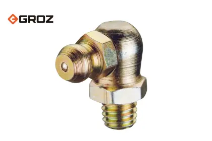 Końcówka smarowniczki 8x1 90 stopni GROZ 46223