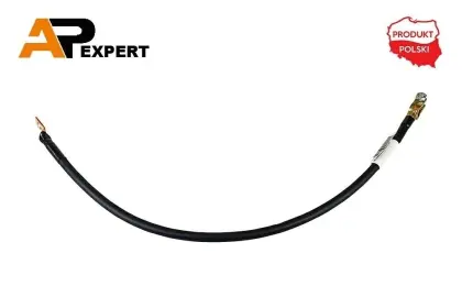 Przewód elektryczny minusowy 60cm klema/oczko M10 25mm2 KLEMA/OCZKO M10 60