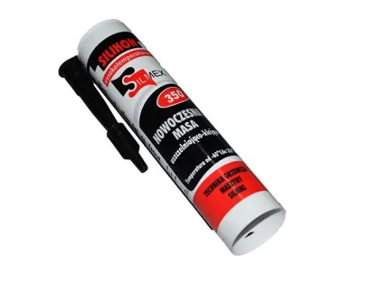 Silikon wysokotemperaturowy 310g 350°C czarny SIL310GR350C CZARNY