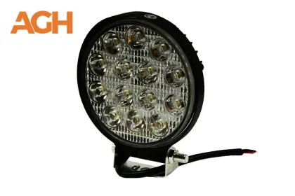 HALOGEN OKRĄGŁY LED LAMPA ROBOCZA 42W SPOT/ ŚWIATŁO SKUPIAJĄCE