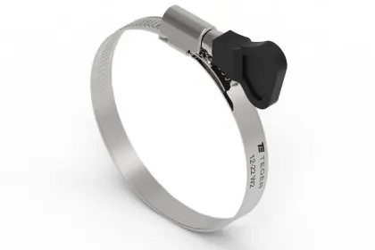 Opaska zaciskowa ślimakowa z pokrętłem 12-22x9 stal nierdzewna Teger T-OPC-12-22