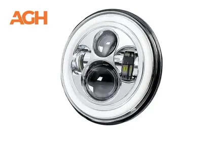 LAMPA PRZEDNIA 20W, ŚWIATŁO MIJANIA, DROGOWE , OKRĄGŁA