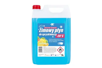 Płyn do spryskiwaczy Winter Sprint -20C 5L Atlas Etanol Trawa Cytrynowa 251941