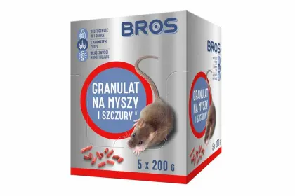 Bros granulat na myszy i szczury 200g C06040100104