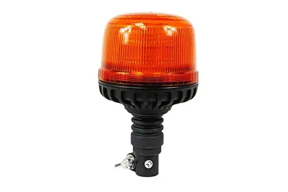 KOGUT LED LAMPA OSTRZEGAWCZA BŁYSKOWA 12-24V UCHWYT MIĘKKI
