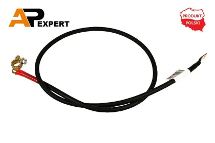Przewód rozrusznika 1340 mm C-360 klema mosiężna oczko miedziane 1x35 46457081-1X35-AP