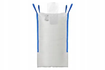 Worek Big Bag 1000kg z wkładem foliowym 95x95x165, 4 uchwyty, lej zasypowy Teger T-BB1TWF95X165-1L/Z