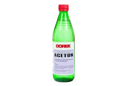 ACETON 0,5L SZKŁO DOREX