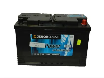 Akumulator 12V 110 Ah P+ 850A Jenox 12-110/850AP+J