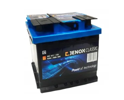 AKUMULATOR 12V 45AH P+ JENOX 360A