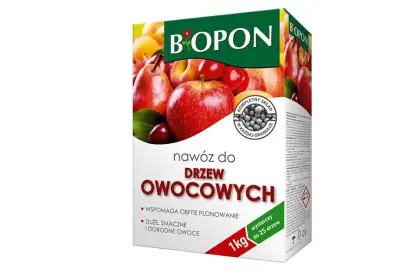 Biopon nawóz do drzew owocowych 1kg granulat NAWÓZ DRZEW.OWOC