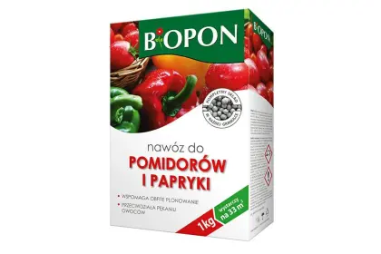Biopon nawóz do pomidorów i papryki 1kg granulat 1644