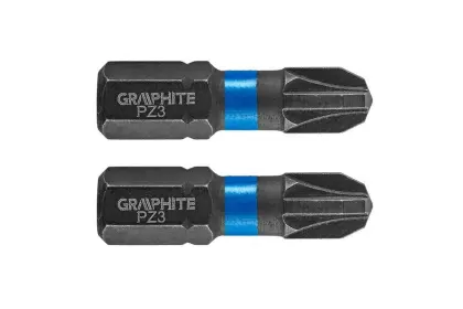BITY UDAROWE PZ3 X 25 MM 2SZT GRAPHITE