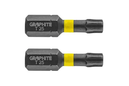 Bity udarowe TX25 x 25mm 2szt Graphite 56H514