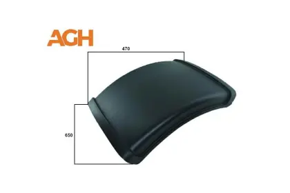 Błotnik przyczepy 470x650 AGH470X650