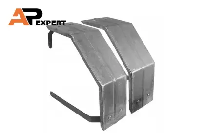 Błotniki przednie kwadratowe ocynk komplet 20cm do Ursus C-360 C-330 46670020/PL