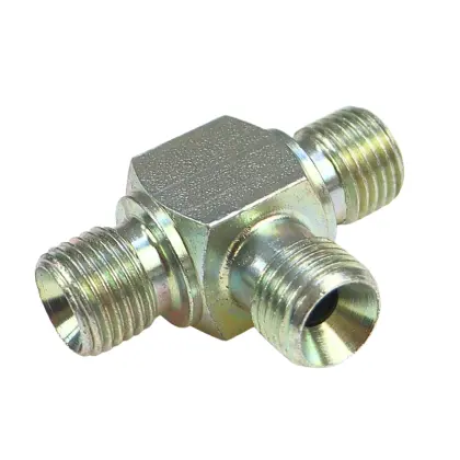 Złącze hydrauliczne trójnik 1/4" 38366