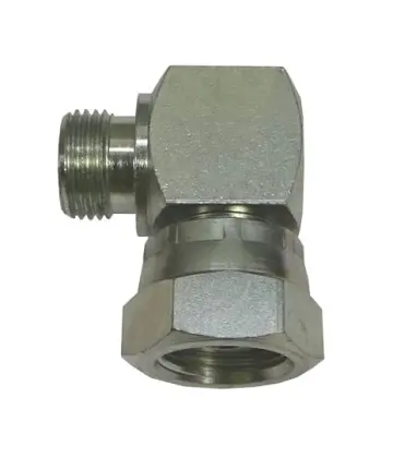 Złącze hydrauliczne kolanko 90 AB M20x1,5 - M18x1,5 WNP-DKM/12L 38404
