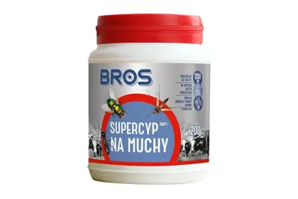 Bros preparat oprysk/muchy Supercyp 200g C06040200004