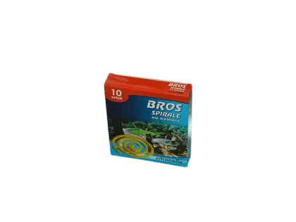 Bros spirala na komary 10szt żółta citronella C06040200106