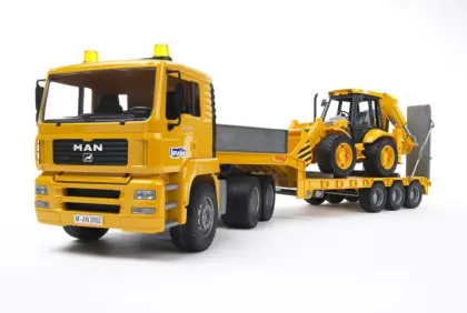 Bruder zabawka BR MAN TGA + ładowarka teleskopowa Manitou MLT 633 02774
