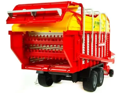 BRUDER-ZABAWKA BR02214 PRZYCZEPA SAMOZBIERAJĄCA POTTINGER JUMBO