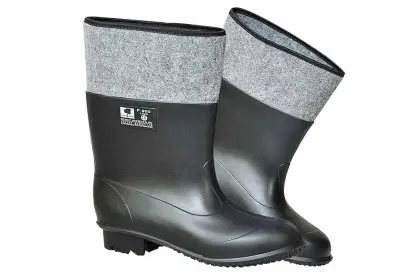 Buty gumowe z filcem Łukpol rozmiar 47 F900/47