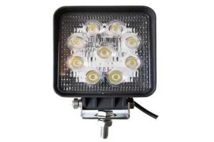 Lampa robocza LED 9x3W kwadratowa 127x105x25 10-30V LRK27 2250lm 23630