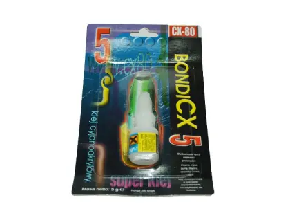 CX-80 Bondix-5 klej cyjanoakrylowy 5g 011