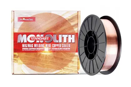 Drut spawalniczy Plasmatec fi 0,8 5kg Monolit G3Si1-5KG-0,8MM