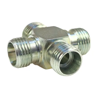 Złącze hydrauliczne czwórnikowe AAAA M16x1,5 10L 38448