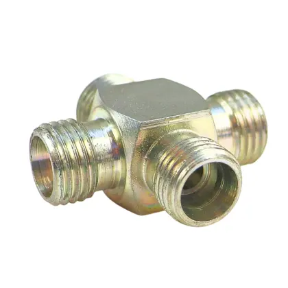 Złącze hydrauliczne czwórnikowe AAAA M14x1,5 8L 38449