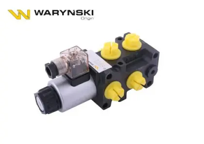 Dzielnik, zawór, elektrozawór kierunkowy elektromagnetyczny W-E12DVS6/2 (DVS6/50L) G1/2` 50L W-E12DVS6/2-WARYŃSKI