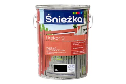 Farba podkładowa Urekor S czarny mat 5L Śnieżka 91011973