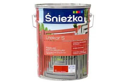 Farba podkładowa Urekor S czerwona 5L tlenkowa Śnieżka 91017129