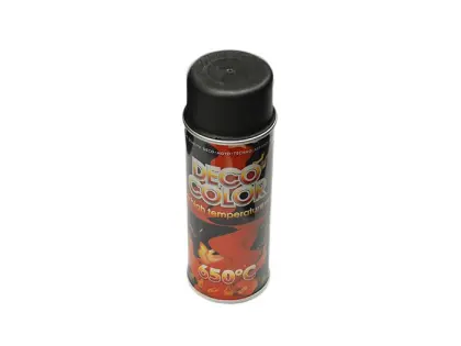 Farba spray żaroodporna czarny 400ml 173077