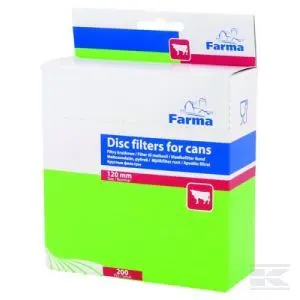 Filtr cedzidła FI 120mm OP 200szt FARMA 1580101400FA