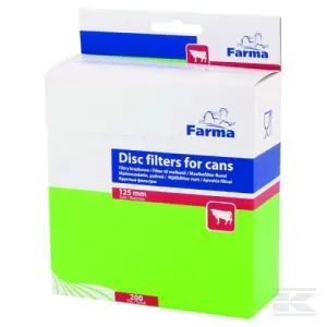 Filtr cedzidła FI 125 mm OP 200 szt. 601004FA